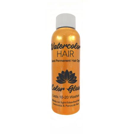 Watercolor Semi-Permanent Liquid Hair Dye 100ml - Yellow