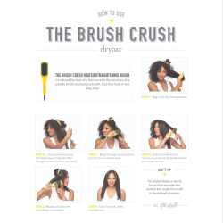 Drybar TM Original heated straightening brush UK stock