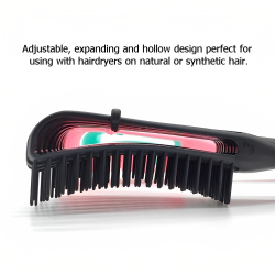 Expandable And Adjustable Detangling Brush - Light Blue