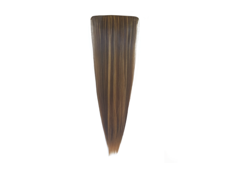 3 Piece 60cm Full Head Clip-on Hair Extensions XXL - H4-27 Mid Expresso Mix