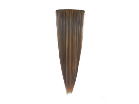 3 Piece 60cm Full Head Clip-on Hair Extensions XXL - H4-27 Mid Expresso Mix