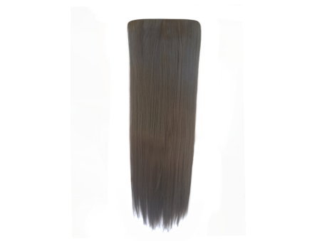 3 Piece 60cm Full Head Clip-on Hair Extensions XXL - 6K Chestnut brown