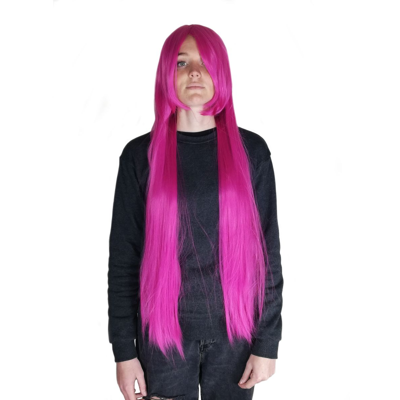 100 cm Cosplay Wig - High-Quality Heat Resistant Synthetic Fiber 100 cm Cosplay Wig - High-Quality Heat Resistant Synthetic Fiber