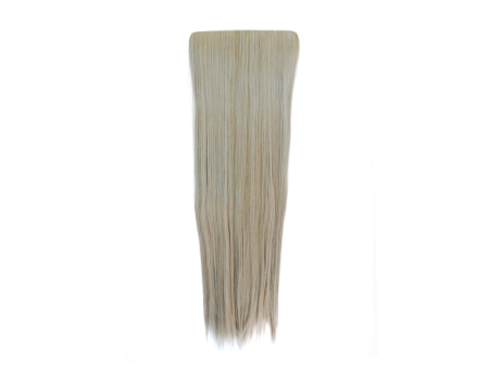 3 Piece 60cm Full Head Clip-on Hair Extensions XXL - M18B-60 Extra Ash platinum blonde mix