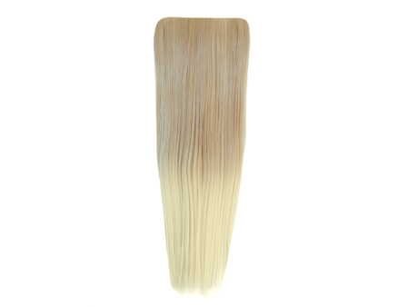 3 Piece 60cm Full Head Clip-on Hair Extensions XXL - t16-613 Blonde-Plat Ombre