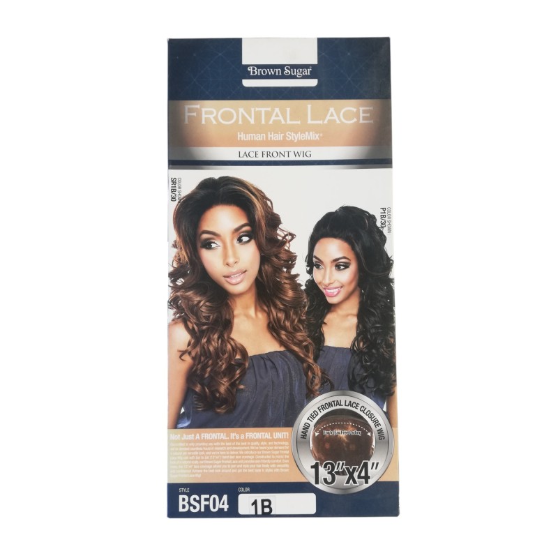 Brown Sugar Color 1B Natural black Synthetic Lace Front Wig Brown Sugar Color 1B Natural black Synthetic Lace Front Wig