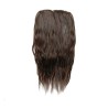100% Brazilian Remy Wavy Human Hair 7pc XXL 35cm Clip Hair Extensions - 2 Medium Brown