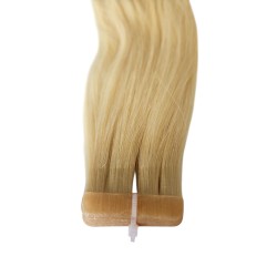 45cm 10pc Human Hair Colour 613 Tape in European Remy
