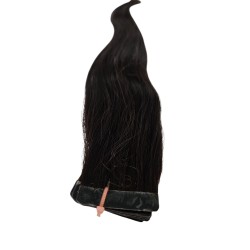 30cm 10pc Colour 1b Black brown Tape in - Virgin Human Hair Indian Remy