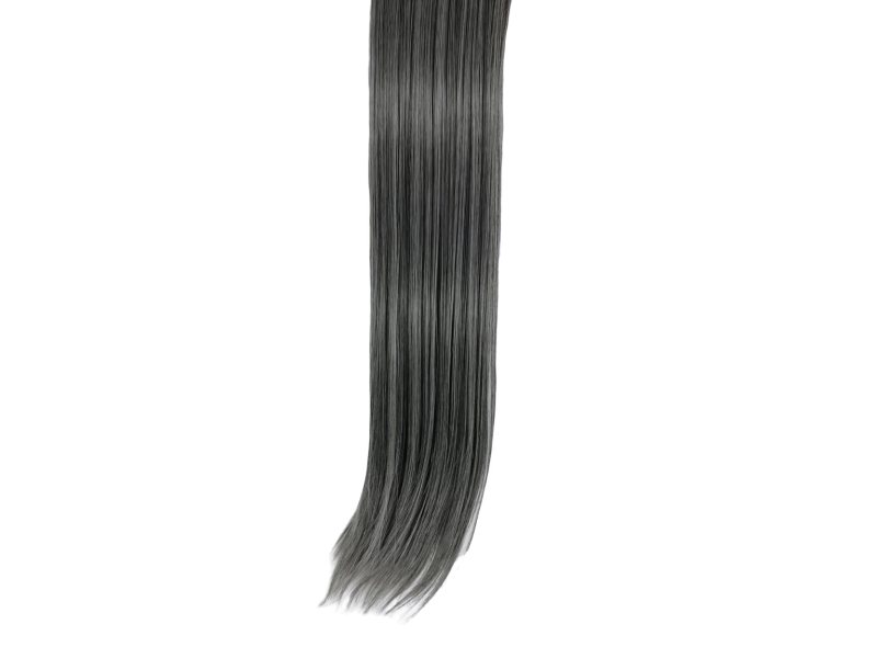 3 Piece 60cm Full Head Clip-on Hair Extensions XXL - Salt and Pepper 8M60 3 Piece 60cm Full Head Clip-on Hair Extensions XXL - Salt and Pepper 8M60