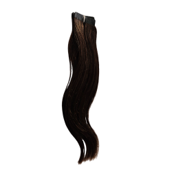 25cmColour 2 Dark Brown Human Hair Tape In Extensions - Salon Quality -10pc Indian Remy
