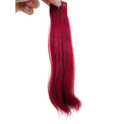 25cm *99J Plum Tape in 10pc Indian remy human hair