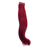 25cm *99J Plum Tape in 10pc Indian remy human hair