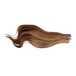 30cm *M7-8.1 Savanna blonde mix Tape in hair extensions 10pc European remy human hair