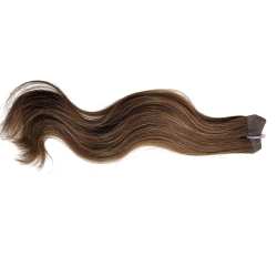 30cm *8.13 Golden light brown Tape in hair extensions 10pc European remy human hair
