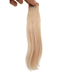 30cm *11.8 Silver pearl blonde Tape in hair extensions 10pc European remy human hair