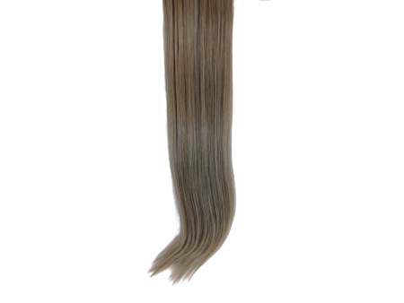 3 Piece 60cm Full Head Clip-on Hair Extensions XXL - Light Brown Platinum mix Wavy 12m613