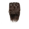 Wavy color 2 40cm (16") XXL 7pc Clip In - 100% Brazilian Remy Human Hair