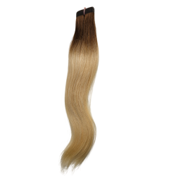 35cm 6T60 ombre rooted Tape in hair extensions 10pc European remy human hair