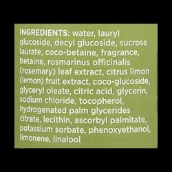 Burts bees Uplifting Rosemary & Lemon Body Wash 354ml