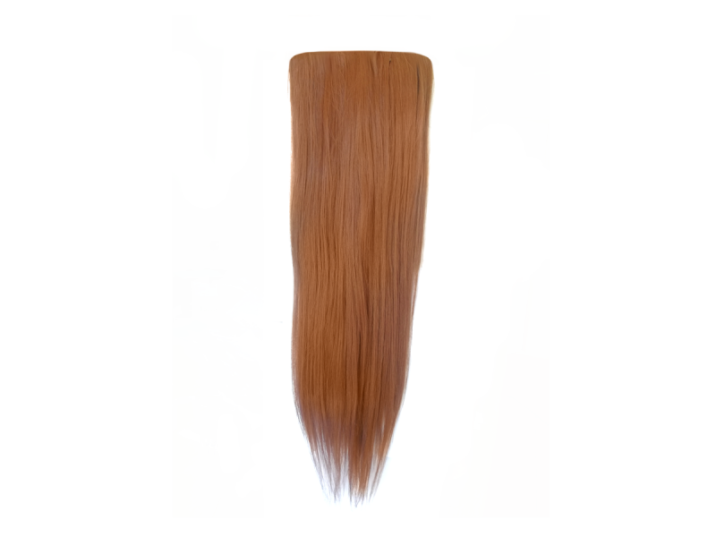 3 Piece 60cm Full Head Clip-on Hair Extensions XXL - 30 Golden auburn