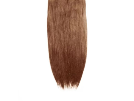 3 Piece 60cm Full Head Clip-on Hair Extensions XXL - Light Natural Brown 8