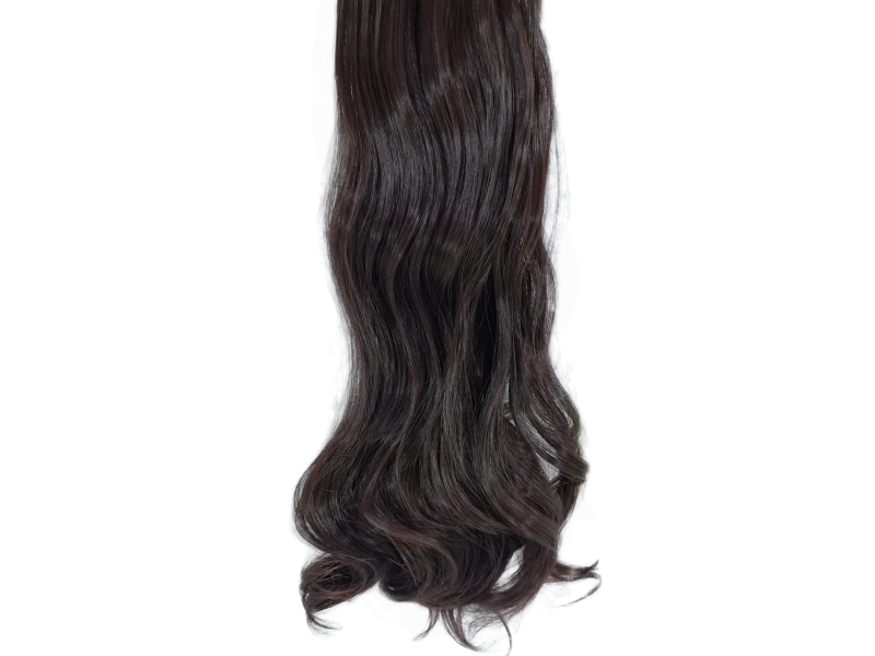Long 3 Piece 60cm Full Head Clip-on Hair Extensions XXL Wavy - Mahogany Dark Brown Mix 2m33 Long 3 Piece 60cm Full Head Clip-on Hair Extensions XXL Wavy - Mahogany Dark Brown Mix 2m33
