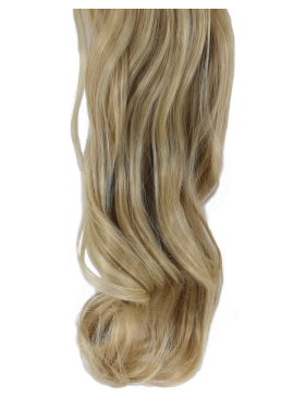 Long 3 Piece 60cm Full Head Clip-on Hair Extensions XXL Wavy - Beige Blonde Mix 18m613