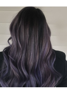 60M18 Wavy, Easy flip XXL Synthetic halo hair extensions 60cm