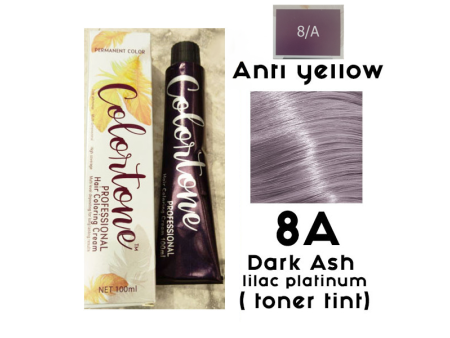 8.4 Light copper blonde Toujours trend permanent dye 100ml +100ml 20vol developer