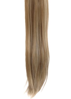 10 Piece Straight Long 55-60cm Full Head Clip-on Hair Extensions XXL - M9-613 Natural blonde mix Straight
