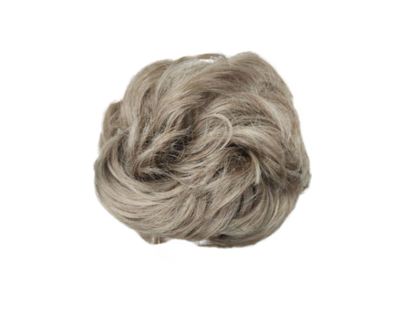 Messy Chignon Scrunchie Hair Bun Pony Updo For Women - M6/88 Latte Blonde Mix