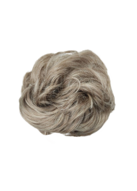 Messy Chignon Scrunchie Hair Bun Pony Updo For Women - M6/88 Latte Blonde Mix