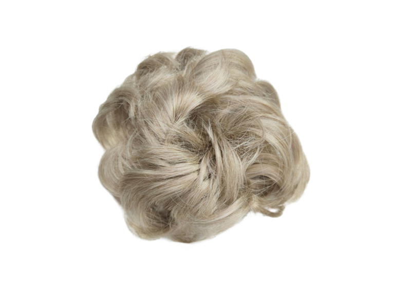 Messy Chignon Scrunchie Hair Bun Pony Updo For Women - 18T-88 Ash Platinum Beige Blonde Mix Messy Chignon Scrunchie Hair Bun Pony Updo For Women - 18T-88 Ash Platinum Beige Blonde Mix