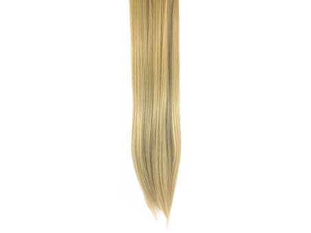 10 Piece Straight Long 55-60cm Full Head Clip-on Hair Extensions XXL - 24H-613 Latte Blonde Mix Straight