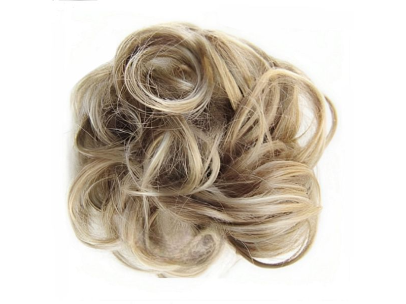 Messy Chignon Scrunchie Hair Bun Pony Updo For Women - Latte Blonde Mix B (6AT88) Messy Chignon Scrunchie Hair Bun Pony Updo For Women - Latte Blonde Mix B (6AT88)