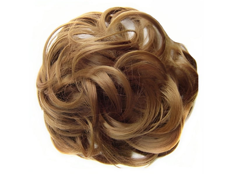 Messy Chignon Scrunchie Hair Bun Pony Updo For Women - Strawberry Blonde (27) Messy Chignon Scrunchie Hair Bun Pony Updo For Women - Strawberry Blonde (27)