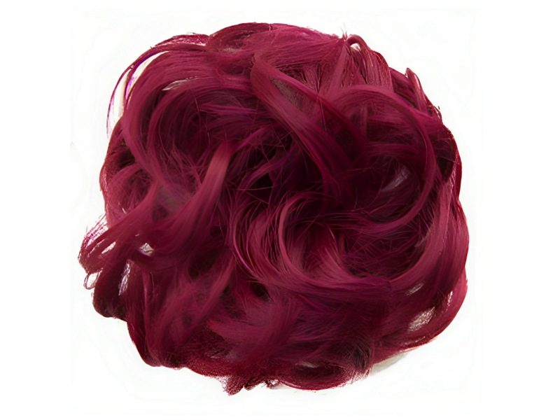 Messy Chignon Scrunchie Hair Bun Pony Updo For Women - Burgandy (BU1) Messy Chignon Scrunchie Hair Bun Pony Updo For Women - Burgandy (BU1)