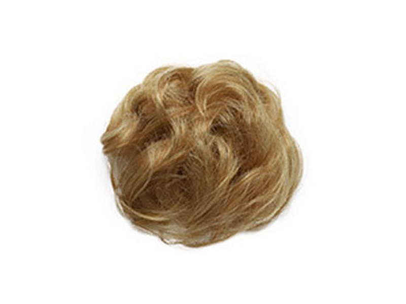 Messy Chignon Scrunchie Hair Bun Pony Updo For Women - 27A-613 Copper Brown
