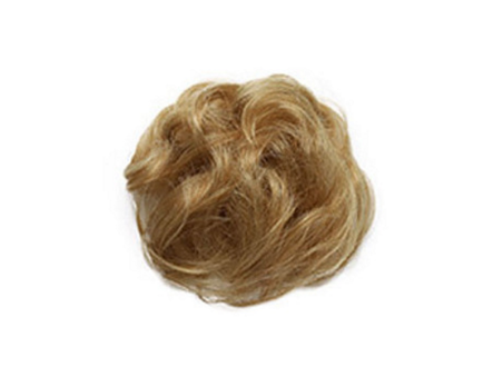 Messy Chignon Scrunchie Hair Bun Pony Updo For Women - 27A-613 Copper Brown