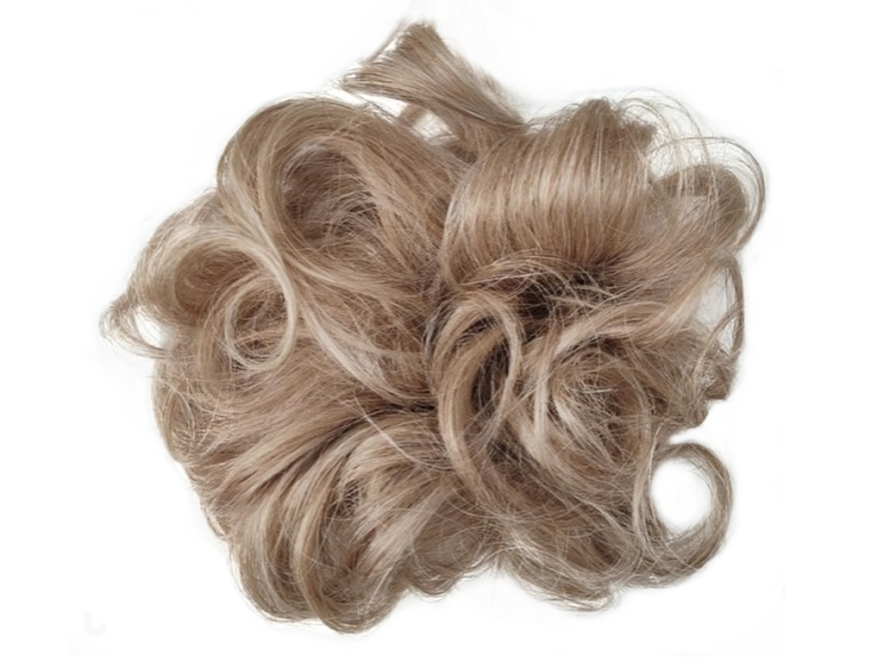 XL 100% Brazilian Remy Human Hair Scrunchie - 8-613 Light Beachblonde Mix XL 100% Brazilian Remy Human Hair Scrunchie - 8-613 Light Beachblonde Mix