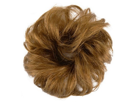 XL 100% Brazilian Remy Human Hair Scrunchie - 27 Strawberry Blonde