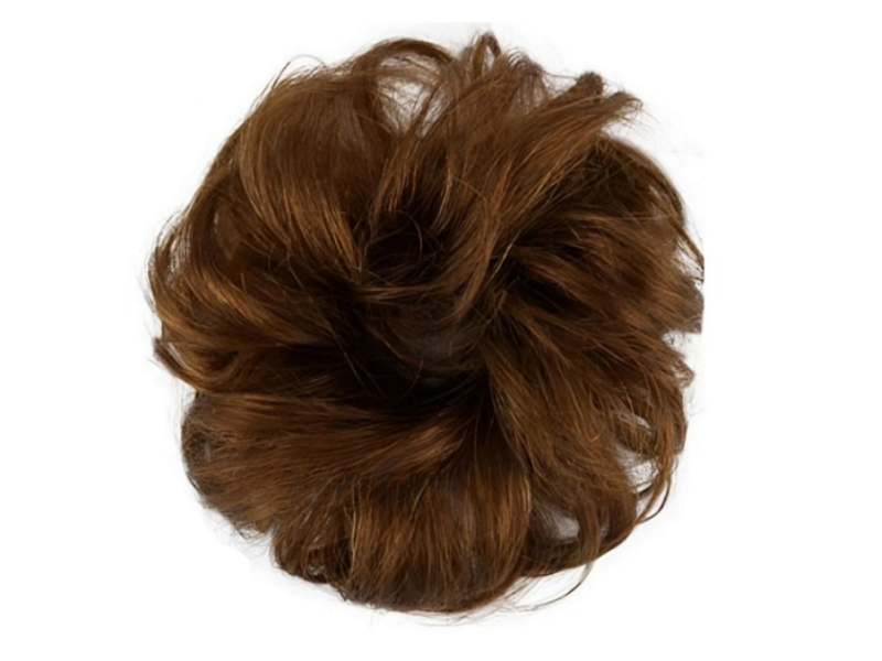 XL 100% Brazilian Remy Human Hair Scrunchie - 30 Aubern Brown XL 100% Brazilian Remy Human Hair Scrunchie - 30 Aubern Brown