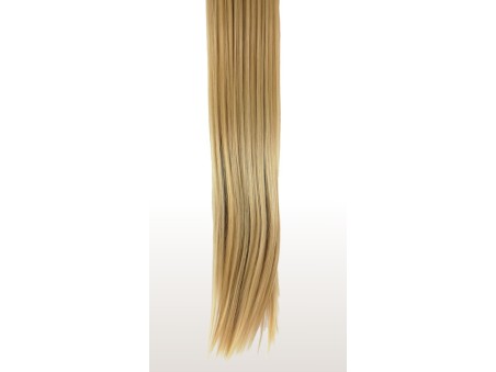 10 Piece Straight Long 55-60cm Full Head Clip-on Hair Extensions XXL - 24-27 Neutral Honey Blonde Straight