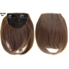 Clip in Bangs Fringe Front One Piece Hair Extensions with Temples - 8 light brown