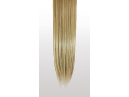 10 Piece Straight Long 55-60cm Full Head Clip-on Hair Extensions XXL - 22M60 Light Beige Blonde Mix Straight
