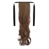 Tie-On Wavy Ponytail 55cm With Ribbons & Clip - 12 Light Golden Brown