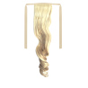 Tie-On Wavy Ponytail 55cm With Ribbons & Clip - 14-613 Medium Blonde Mix
