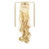 Tie-On Wavy Ponytail 55cm With Ribbons & Clip - 22-613 Light Blonde Mix
