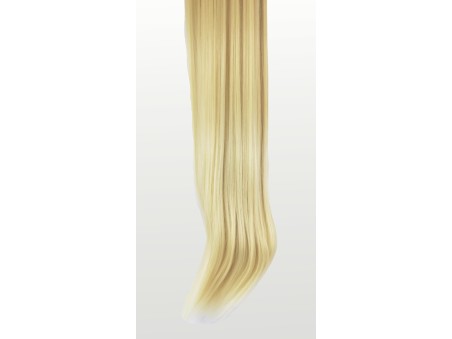 10 Piece Straight Long 55-60cm Full Head Clip-on Hair Extensions XXL - 613 Platinum( Bleach) Blonde Straight